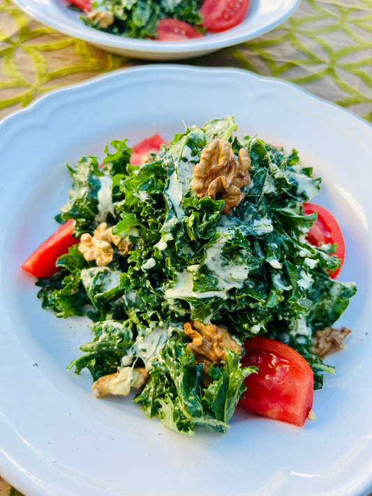 Soft Massaged Kale Salad