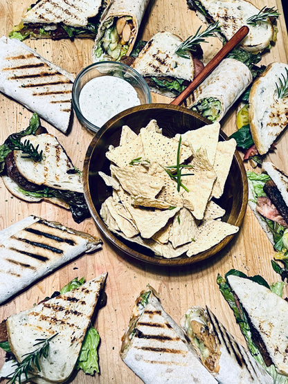 Gourmet Sandwich Platter with Ranch Chips