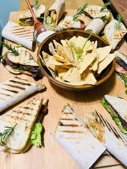 Gourmet Sandwich Platter with Ranch Chips