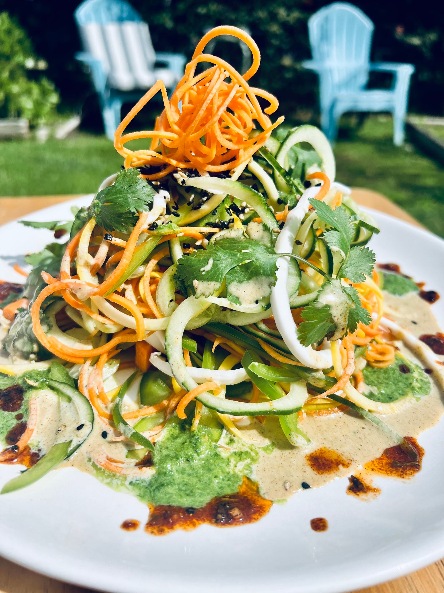 Raw Veggie Pad Thai!