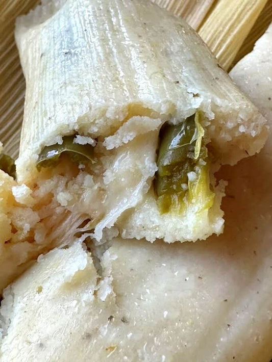 Cheese and Chile Tamales